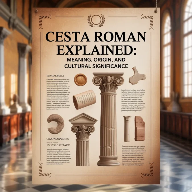 cesta roman