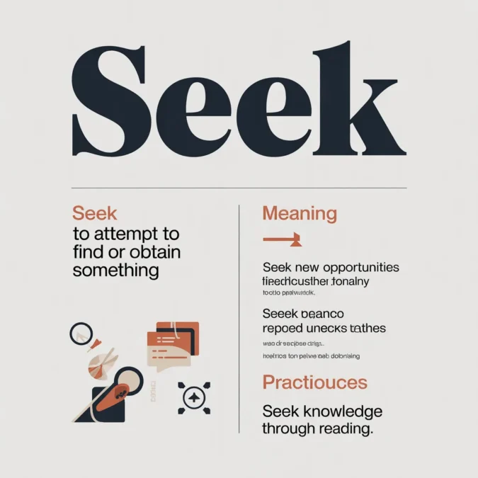 seek