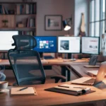 remote work setup