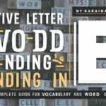 five letter words ending in e